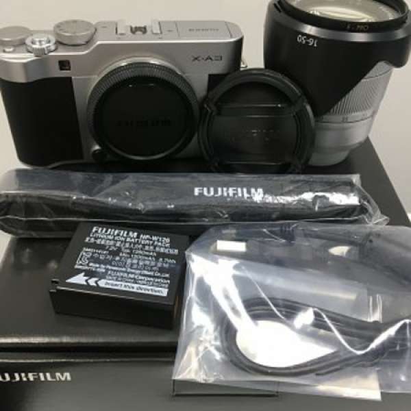 Fujifilm x-a3 silver black 99% new