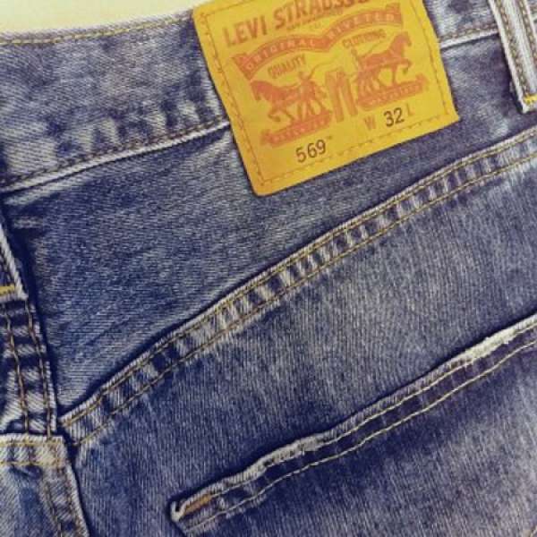 Levi's 569 牛仔短褲 (淺藍色) W32