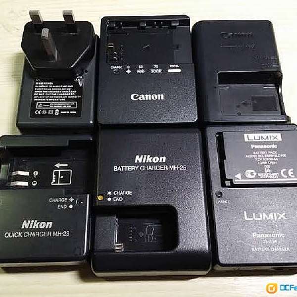 Panasonic DE-A94 charger for Lumix GX1 G3 GF2  連原廠電池DMW-BLD10E