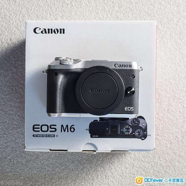 Canon M6 , body only , 有盒 , 不包括鏡頭