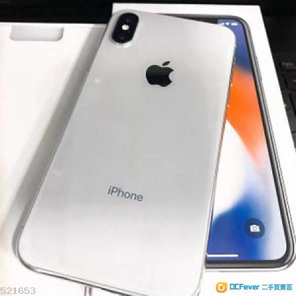 99%新 iPhone X 256gb 白色 有單