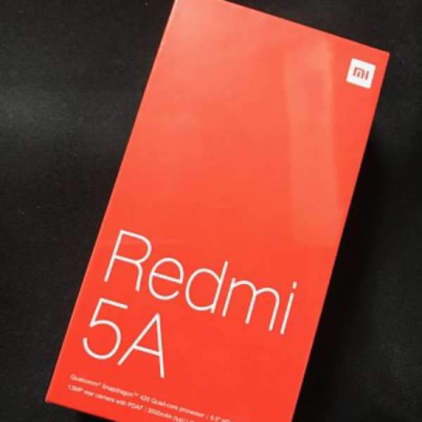 [ 小米 Xiaomi / 紅米  Redmi ] 100%New, Redmi 5A（Global Version）, 2+16GB