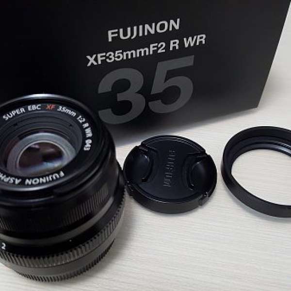 富士 Fujifilm XF35 f/2 R WR, 行貨, 少用, 極新淨, 無花