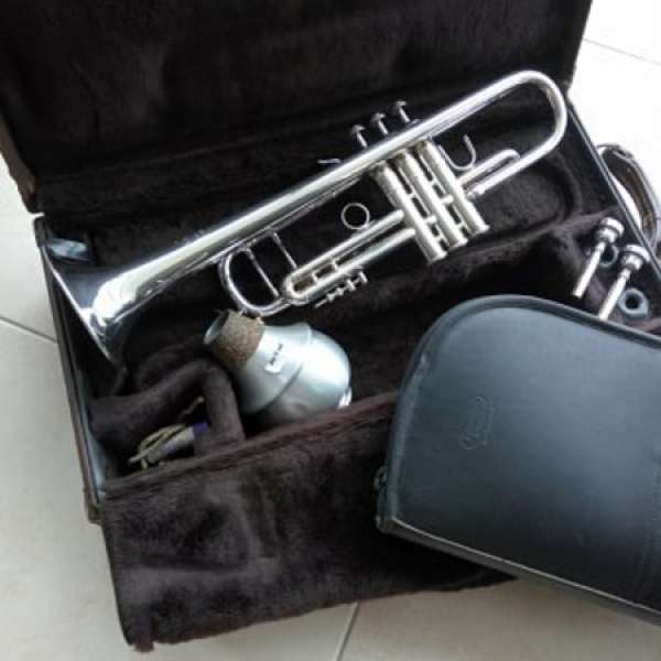 Bach Stardivarius Model 72 Bb Sliver-plated trumpet