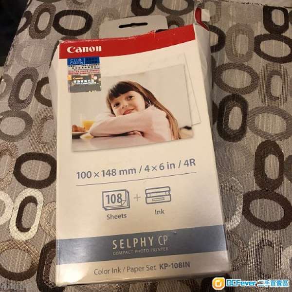 Canon 相紙 100x148mm 印相紙 compact photo printer Selphy CP