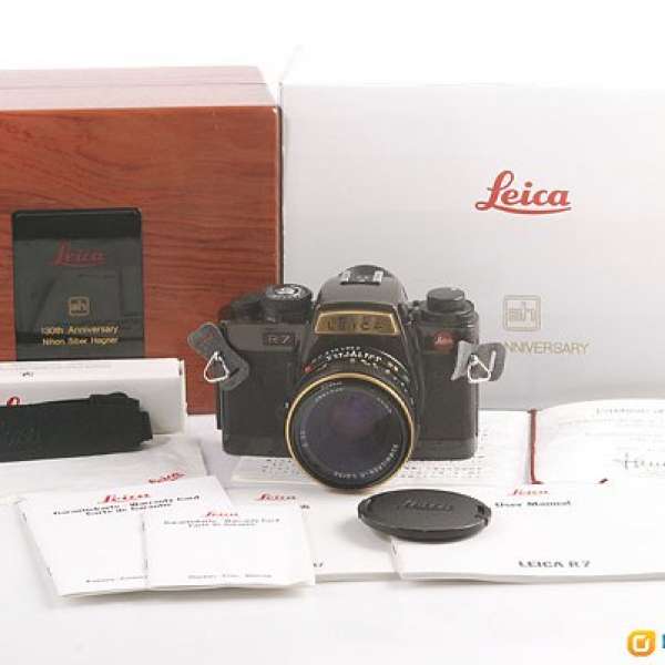 【收藏品】Leica R7 + Summicron 50/2 "URUSHI" 130周年限量版 #HK7554