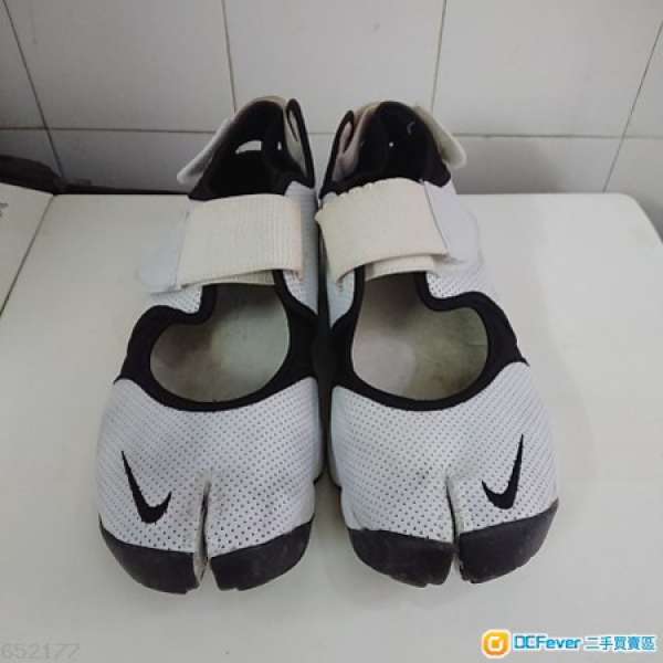 男裝Nike air rift白色全皮忍者鞋 Us9.5