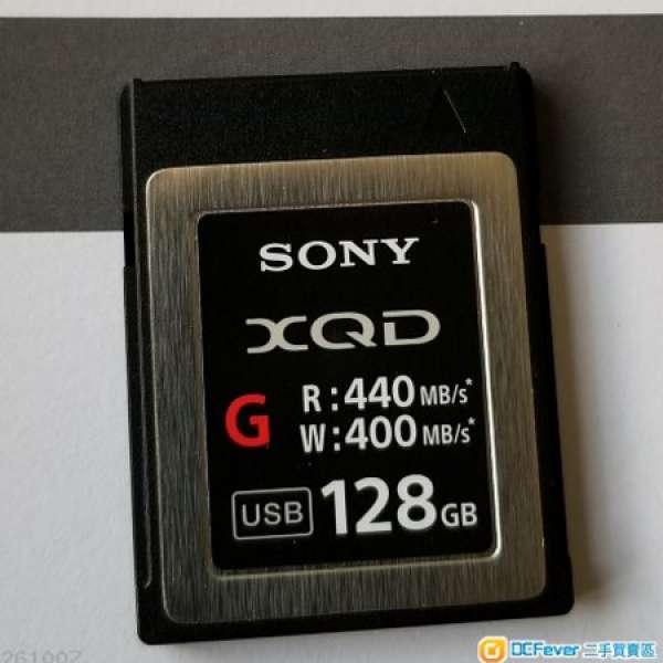 sony XQD 128G