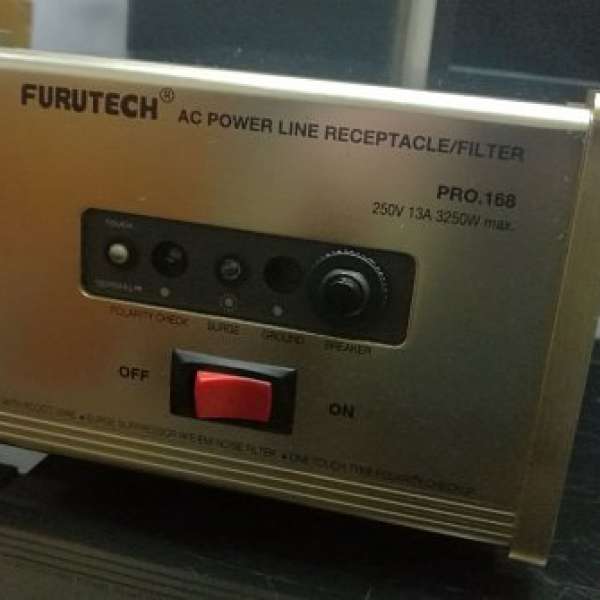 日本古河FURUTECH PRO.168 電源靜化器/濾波拖板