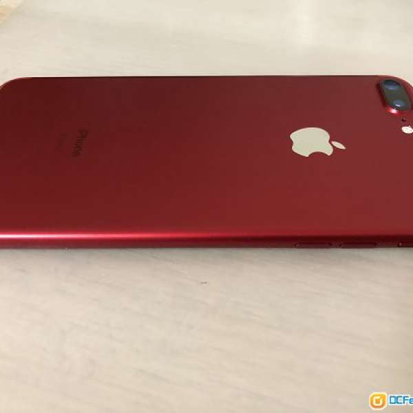 iPhone 7 Plus Red 絕版紅色 有Apple care plus 超長保