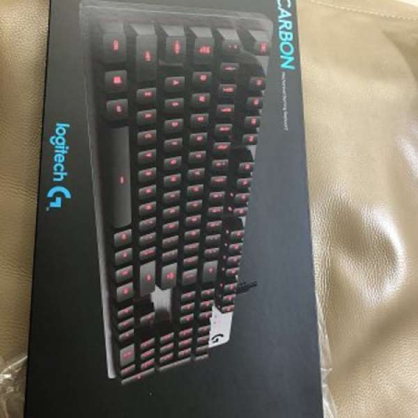 全新行貨Logitech G413 (Carbon黑框紅光）機械鍵盤