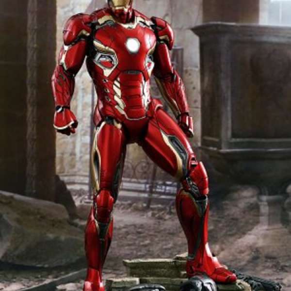 (全新) (未開封) MARVEL 1:6 Iron Man 鐵甲奇俠形象 Mark XLV 合金珍藏 figure