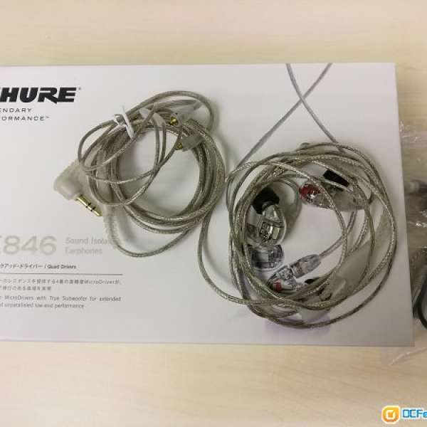 Shure 日本水貨SE846透明耳機