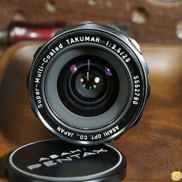 TAKUMAR Super-Multi-Coated 28mm f3.5 no.5552790~M42