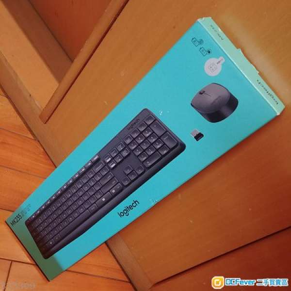 95%新 Logitech MK235 Wireless Keyboard & Mouse Set 無線鍵盤及滑鼠套裝