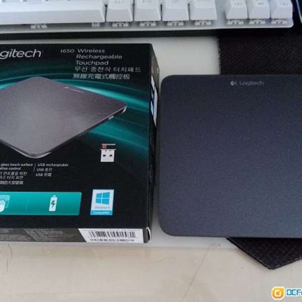 logitech T650 無線充電式觸控板