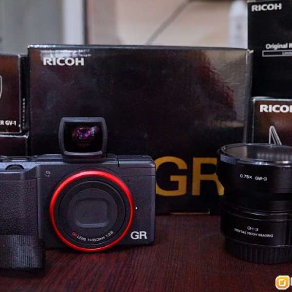 Ricoh GR II 連大量配件