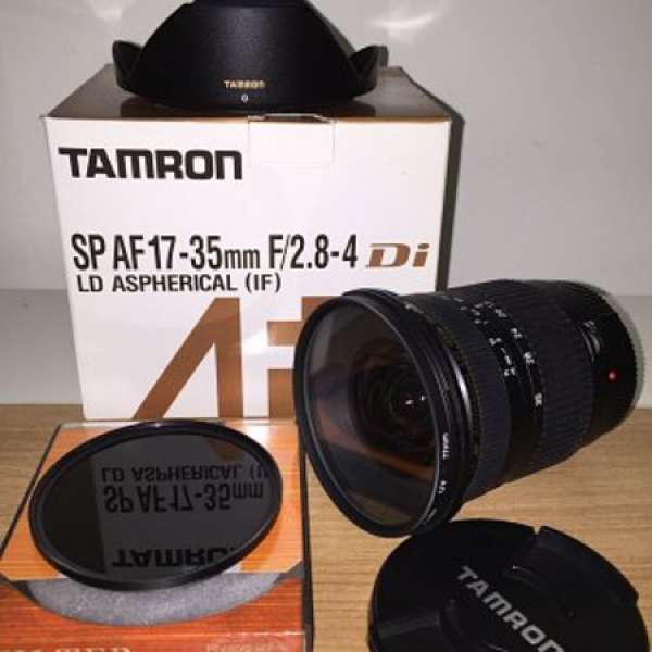 Tamron SP AF17-35mm F/2.8-4 ld aspherical if  for Canon