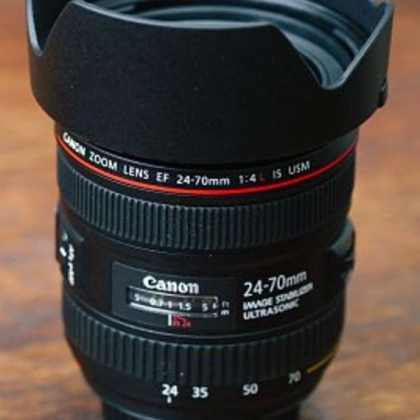 95% 新 Canon EF 24-70mm f/4L IS USM (彩盒)