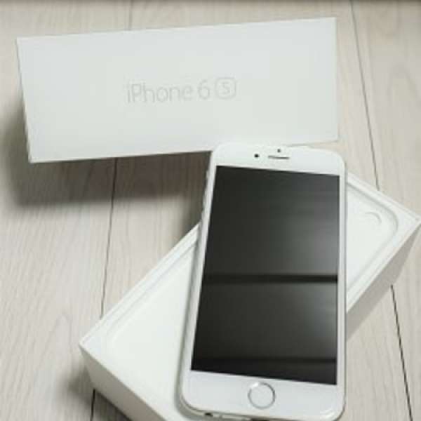 出售二手iPhone 6s 64GB 銀色 送Apple皮革護殼