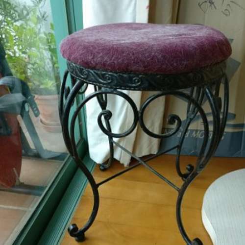 Chair/ladder, stools, folding bed, drying rack