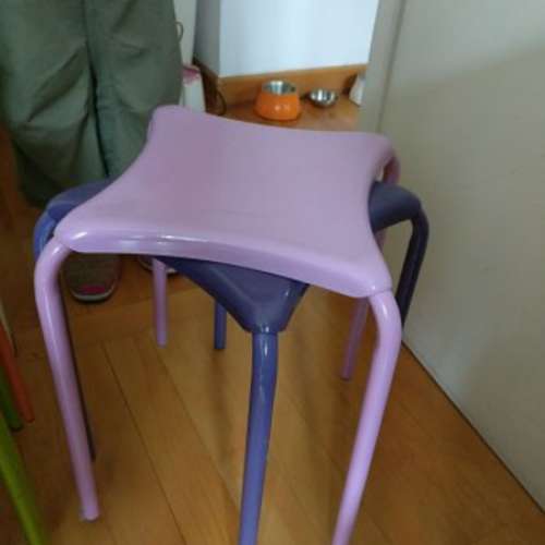 Chair/ladder, stools, folding bed, drying rack