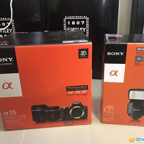 Sony SLT A35 full set