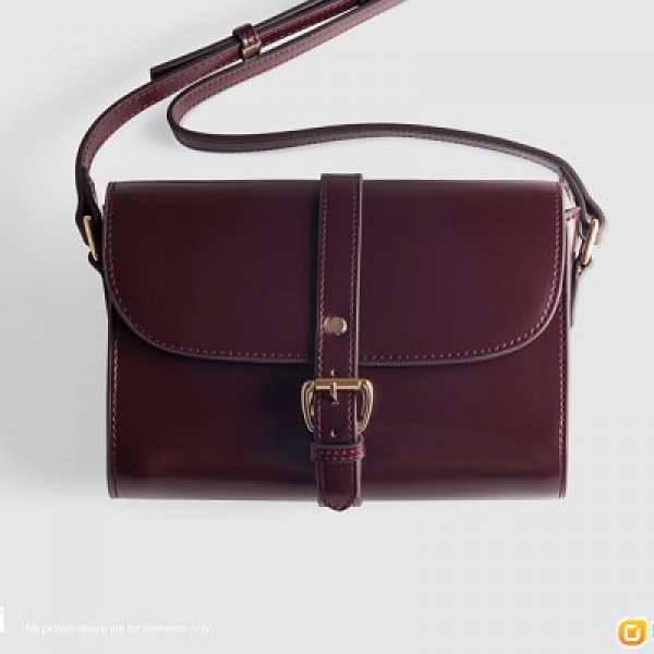 [NEW]Vintange Genuine Leather Shoulder Bag 韓國復古單肩手袋