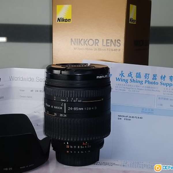 12年行貨 Nikon 24-85mm 鏡頭