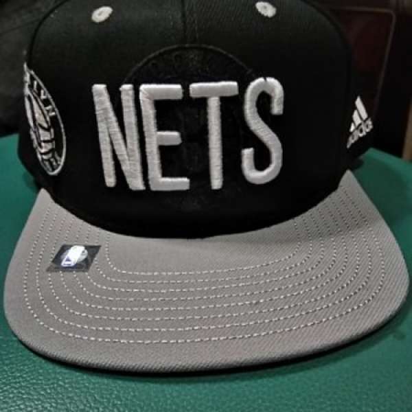 全新Adidas brooklyn nets Cap 布魯克林籃網 NBA hat 帽