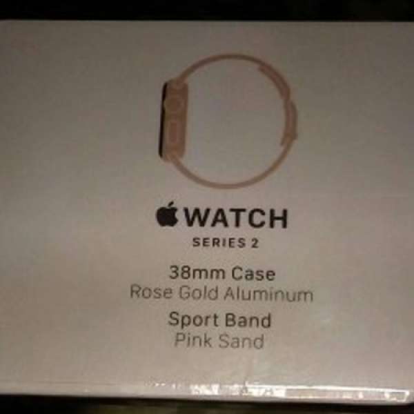 Apple Watch series 2 粉金色行貨 38mm