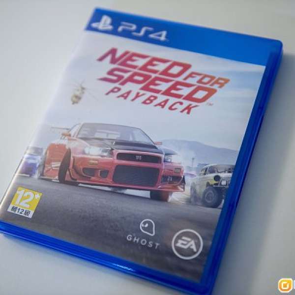 PS4 Need For Speed PayBack 中文正版 99%New