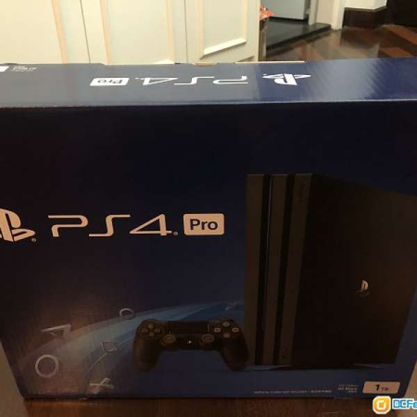 PS 4 pro 99% new, warranty till Feb 2019, with one game.