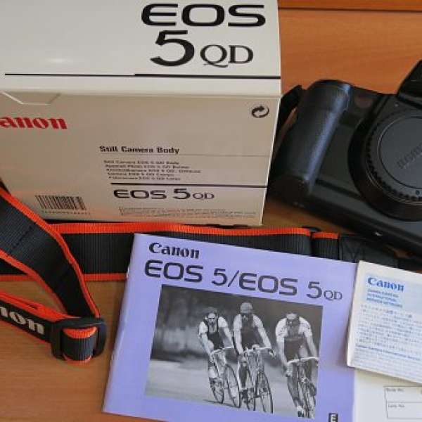 95% 新 Canon EOS 5QD (Body連原裝盒, 2CR5 電)