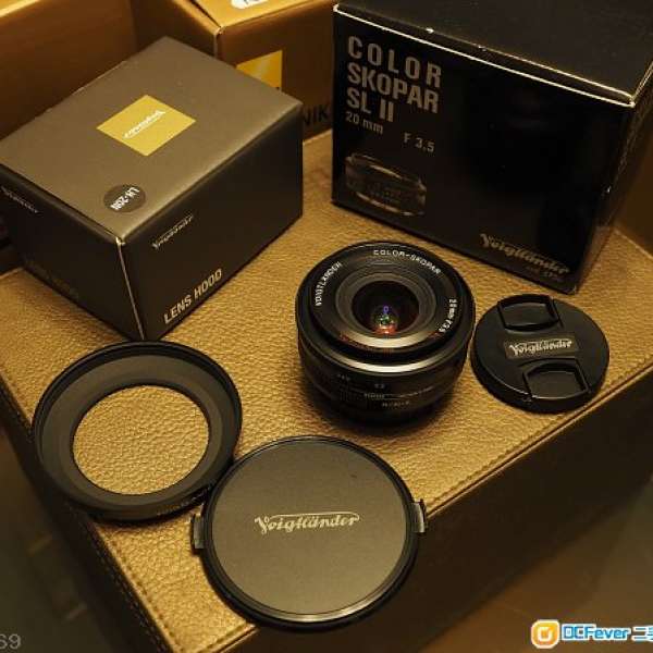 Voigtlander 20mm f3.5 Color Skopar SL II, Nikon mount