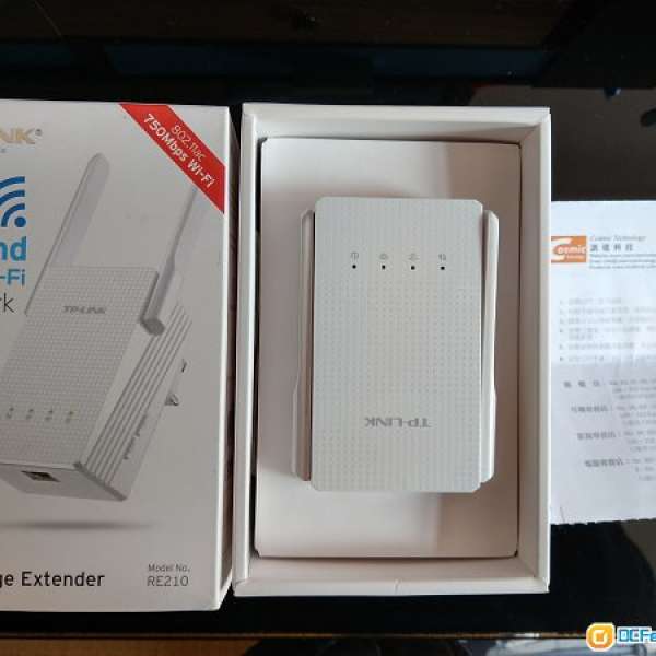 TP-Link AC750 Wifi Range Extender RE210