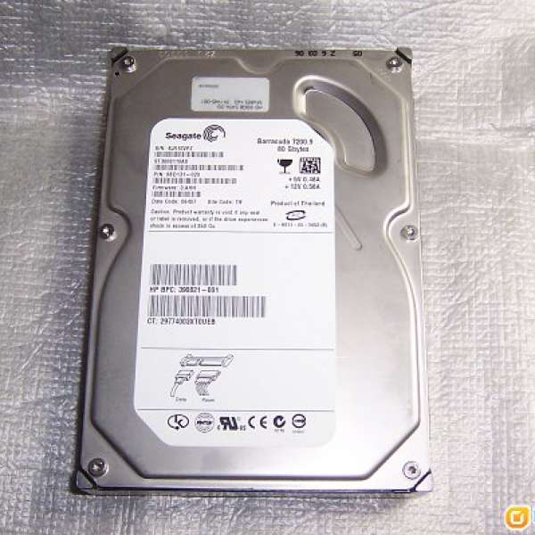 二手Seagate Barracuda 80G 硬碟