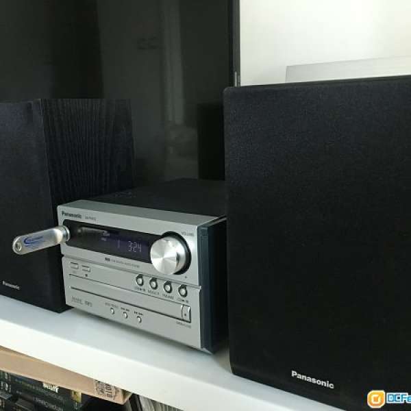 好新淨 Panasonic SC-PM02 超迷你MP3/USB/CD/收音/組合音響(行貨) 100%功能正常