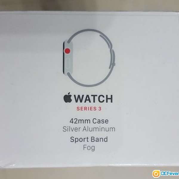 全新行貨未開封Apple Watch series 3 (GPS+Cellular) 太空灰