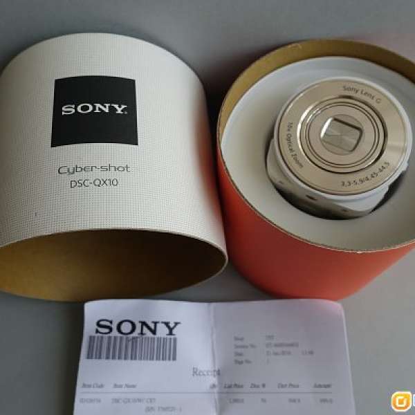 Sony QX10， 手機加配 10 倍光學變焦鏡頭， 全新，