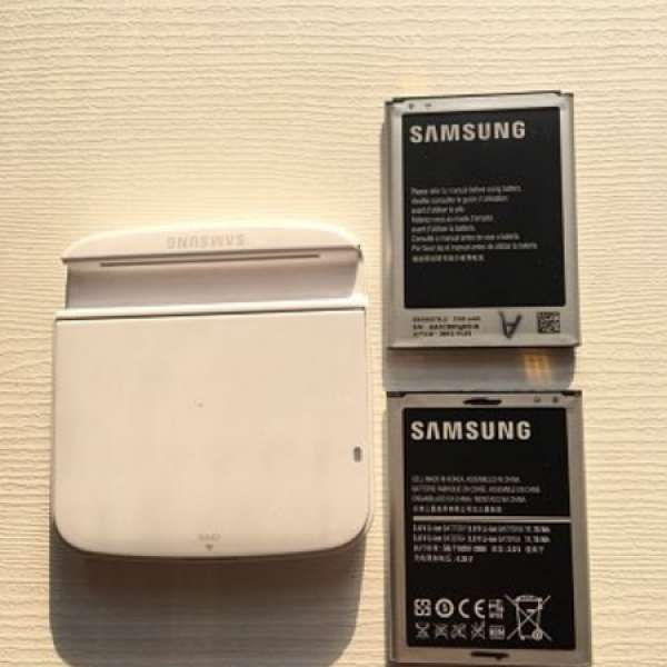Samsung Note 2 電池及電池充電盒