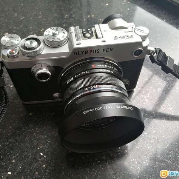 Olympus Pen-F with 17mm f1. 8 Kit