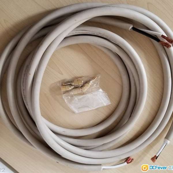 Monster 喇叭線一對，Monster Cable Powerline 2 Plus, 8呎長