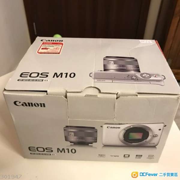 新淨Canon EOS M10 kit set