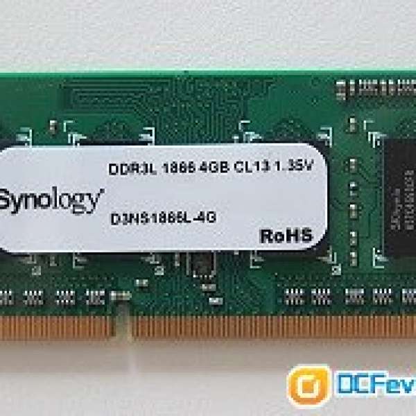 synology(918+) 原裝4G RAM