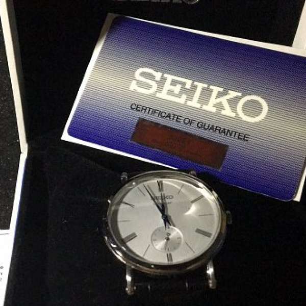 Seiko 黑皮帶 石英錶