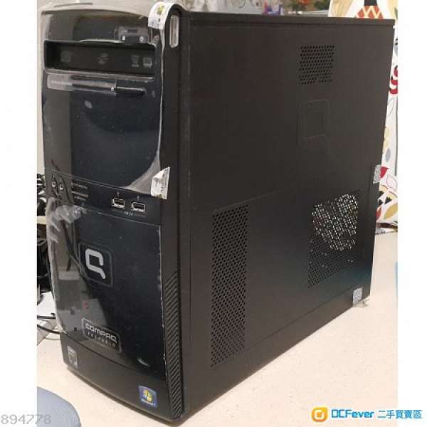 COMPAQ 空機箱連內置讀卡器 沒DVD 沒火牛