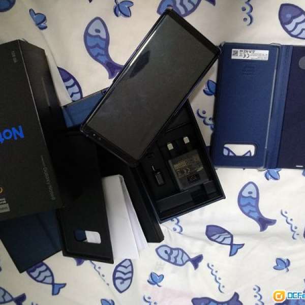 Samsung Note 8 128GB Blue 99% New full set