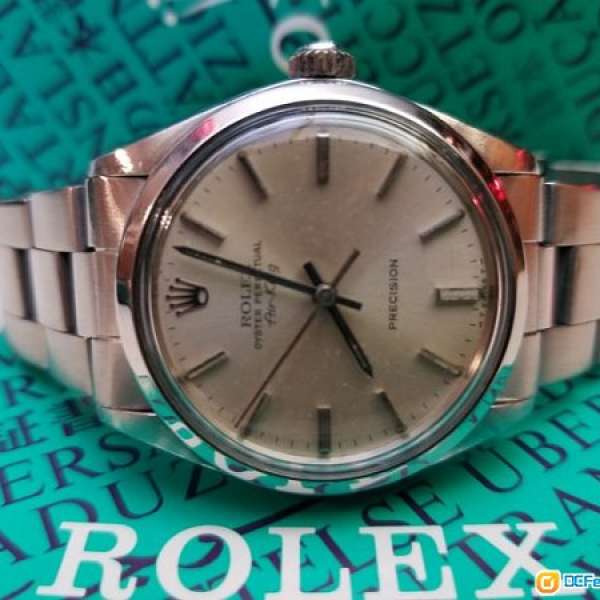 100%真品中古Rolex~5500~AirKing全鋼全自動配78350實芯板帶好狀態