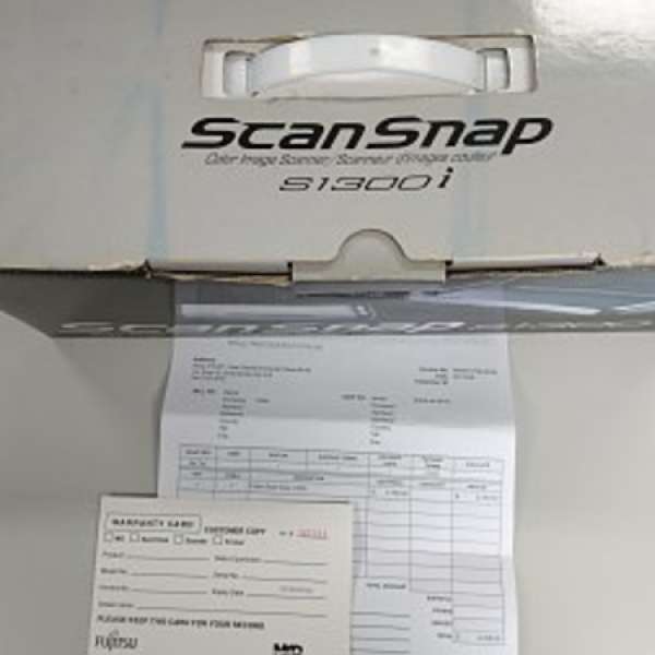富士通影像掃描器 Fujisu ScanSnap S1300i Scanner (99% New)